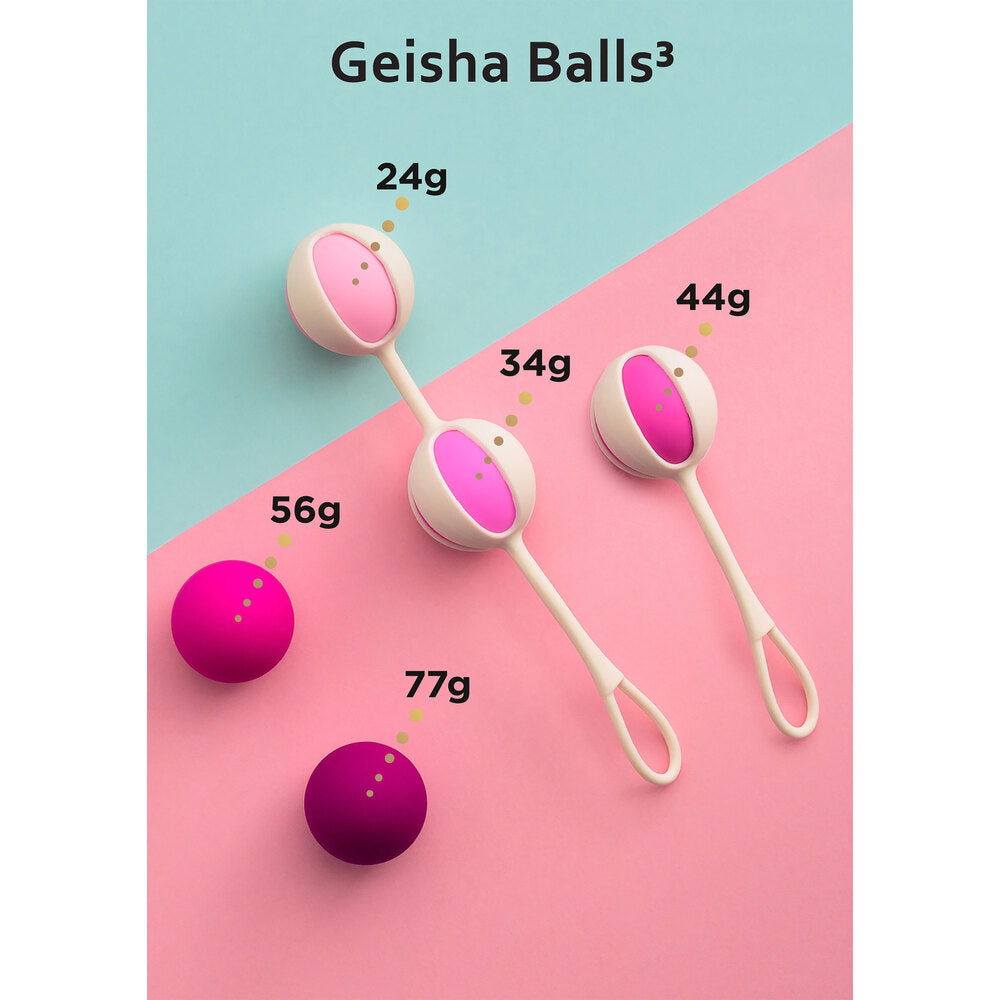 G Vibe Geisha Balls 3 – Silicone Kegel Balls > Sex Toys For Ladies > Kegel Exercise - Tophatter Daily Deals