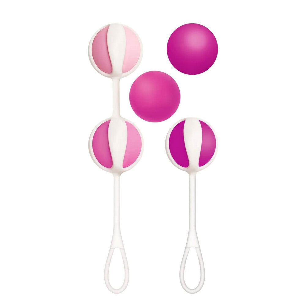 G Vibe Geisha Balls 3 – Silicone Kegel Balls > Sex Toys For Ladies > Kegel Exercise - Tophatter Daily Deals