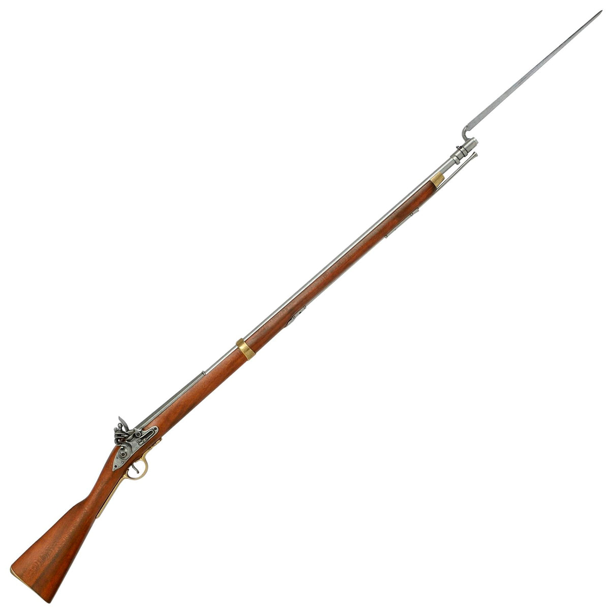 "Brown Bess" Short Land Pattern Musket British Napoleonic War Rifle - England 1712