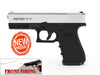 Retay 9MM Model Front Firing Blank Gun Nickel Finish - TOPHATTER'S ARMORY DEALS Collectible Weapons - Tophatter Daily Deals