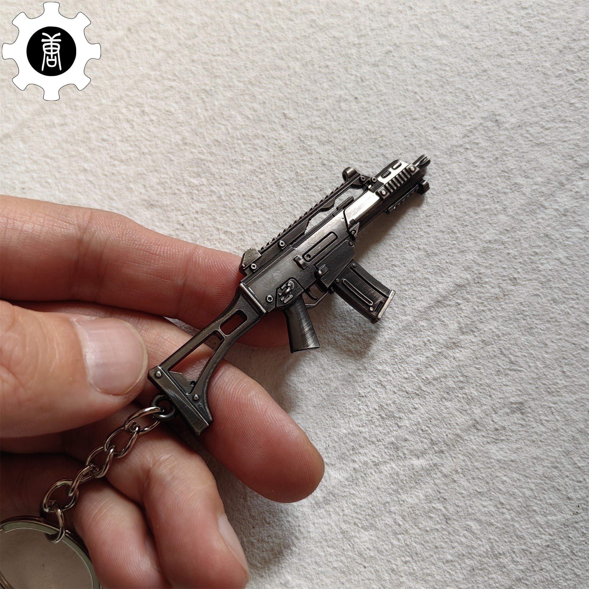 Tiny Gewehr 36C Assault Rifle Model Metal Keychain - Tophatter Daily Deals