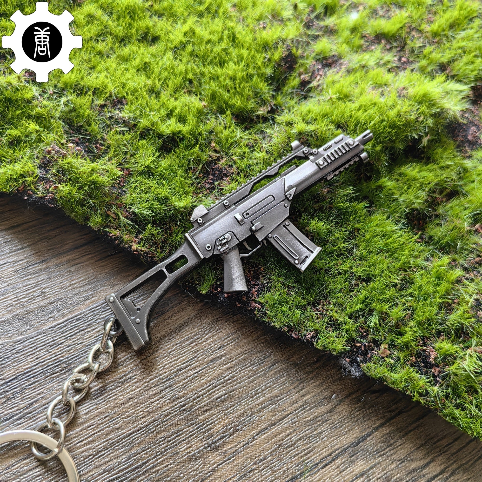 Tiny Gewehr 36C Assault Rifle Model Metal Keychain - Tophatter Daily Deals