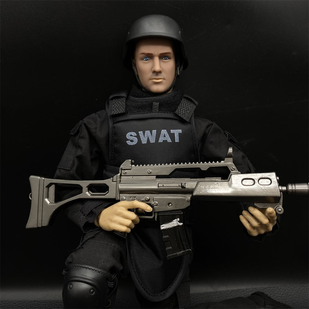 Burst Rifal Metal G36K Miniature Black Burst Rifle 15.5CM/6.1