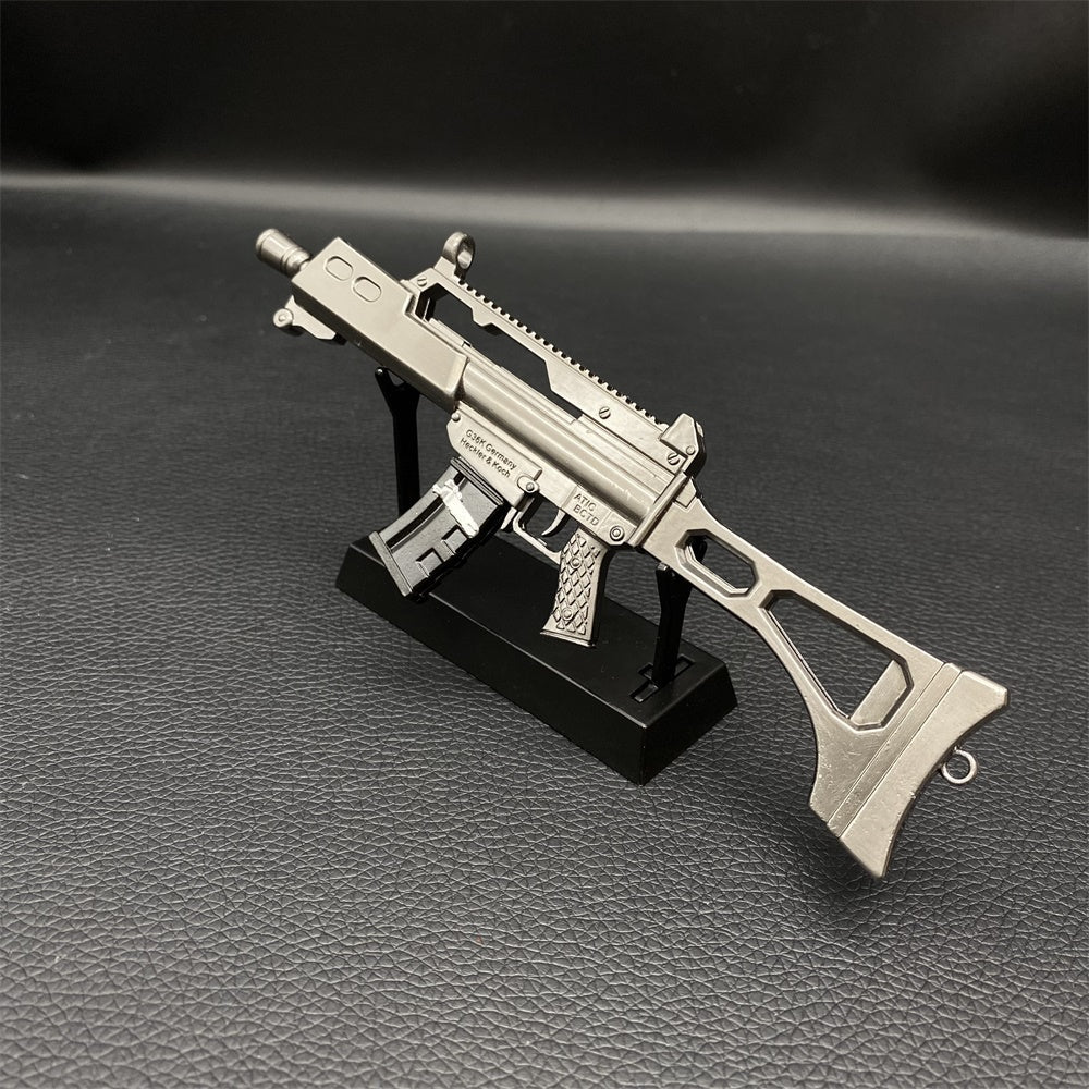 Metal G36K Miniature Black Burst Rifle 15.5CM/6.1" - Tophatter Daily Deals