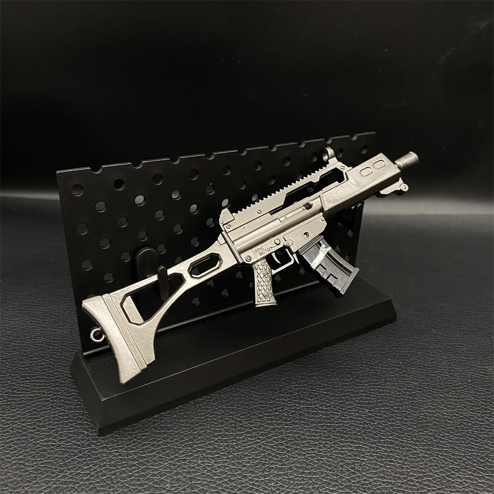 Metal G36K Miniature Black Burst Rifle 15.5CM/6.1" - Tophatter Daily Deals