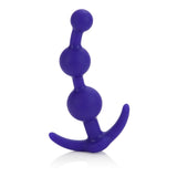 Booty Call Purple Silicone 4.75" Anal Beads with Easy Pull Handle > Anal Range > Anal Beads - Tophatter Daily Deals