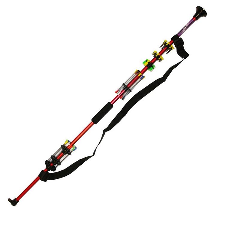 Terminator 36" .40 Cal. 1 pc. Bunker Buster Blowgun Red in Plastic Tube Packaging - Tophatter's Guns'N'Weapons Store Collectible Weapons - Tophatter Daily Deals