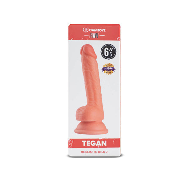 Realistic Raw Tegan 6" Dildo Light Skin Tone > Dildos > Realistic Dildos - Tophatter Daily Deals