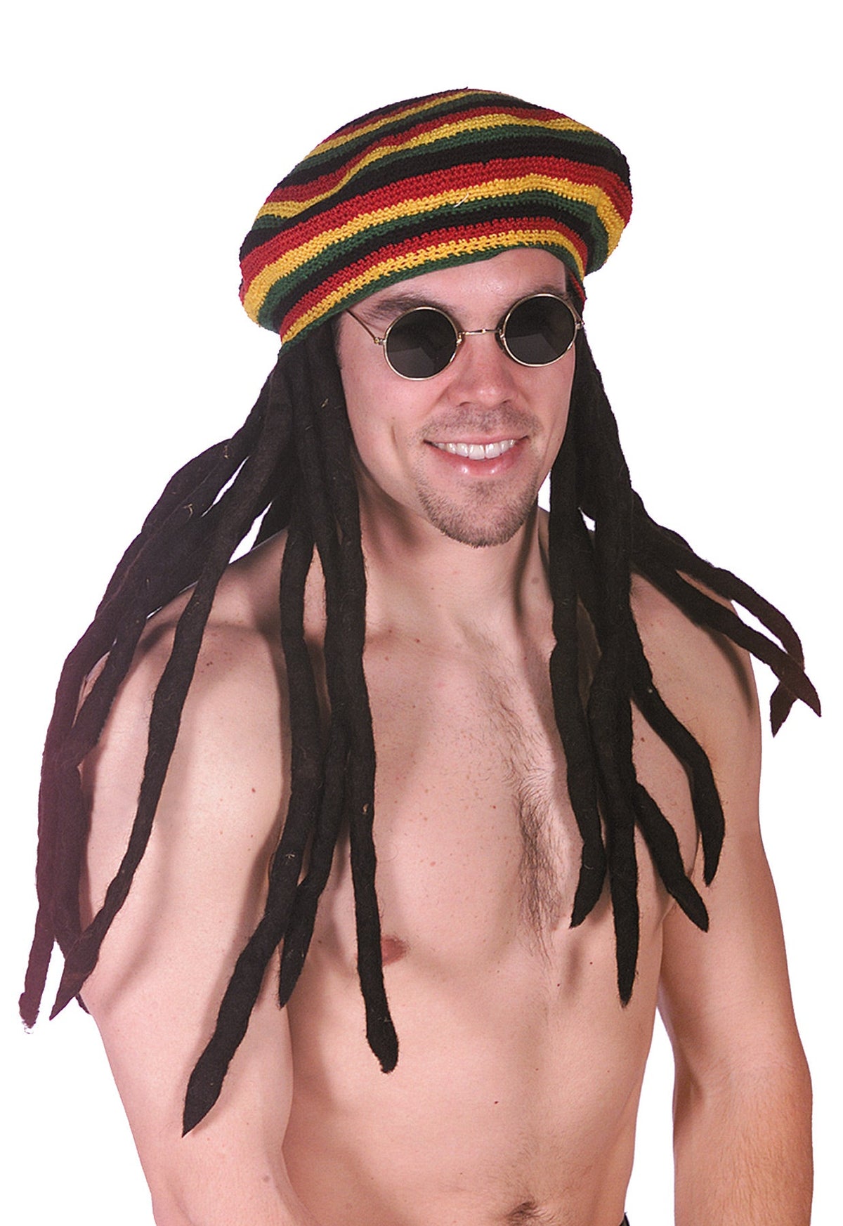 Rasta Tam with Dreadlocks 1215 Halloween Hats & Headpieces - Tophatter Daily Deals