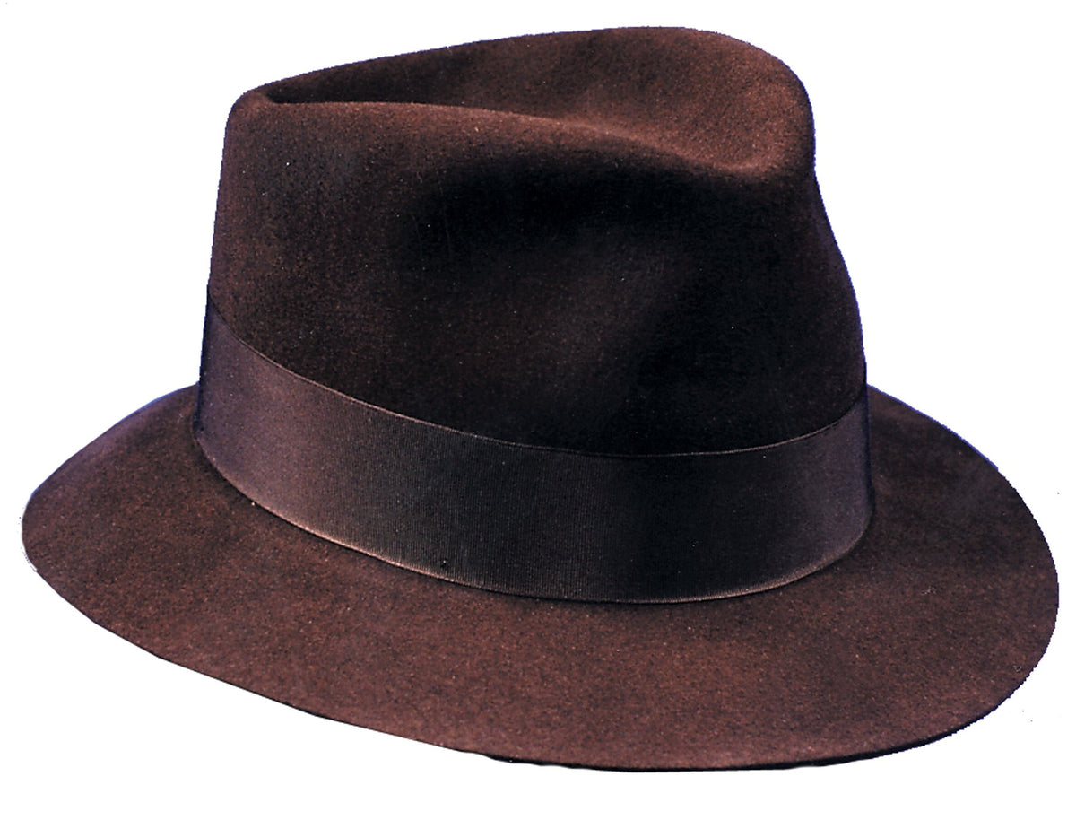 Fedora Deluxe Brown Halloween Hats & Headpieces - Tophatter Daily Deals