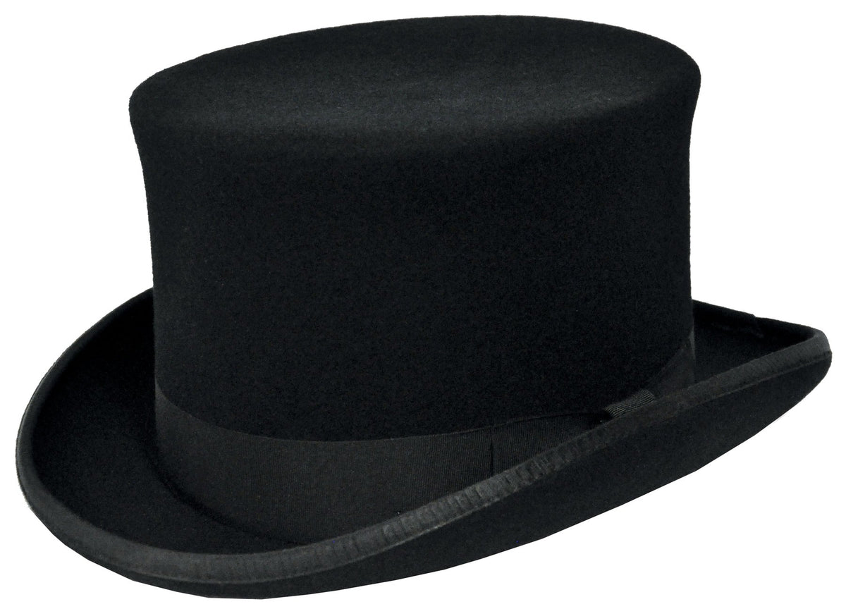 Prince Charles Top Hat Blk Halloween Hats & Headpieces - Tophatter Daily Deals