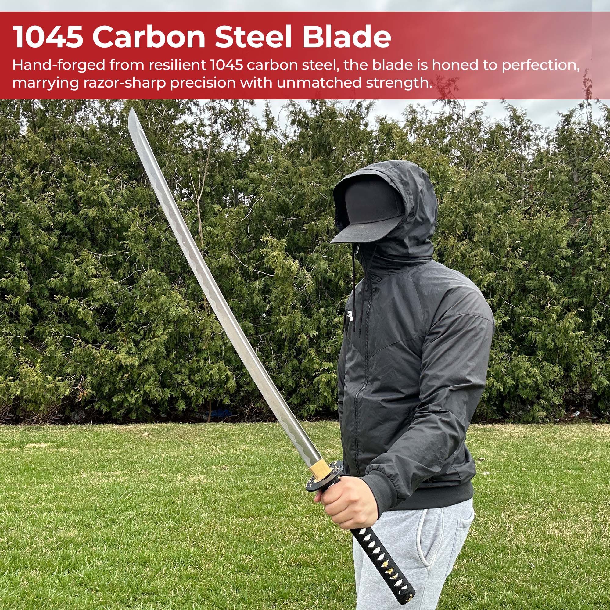 Garnet Legacy of the Samurai Handmade Katana Swords - Tophatter Daily Deals
