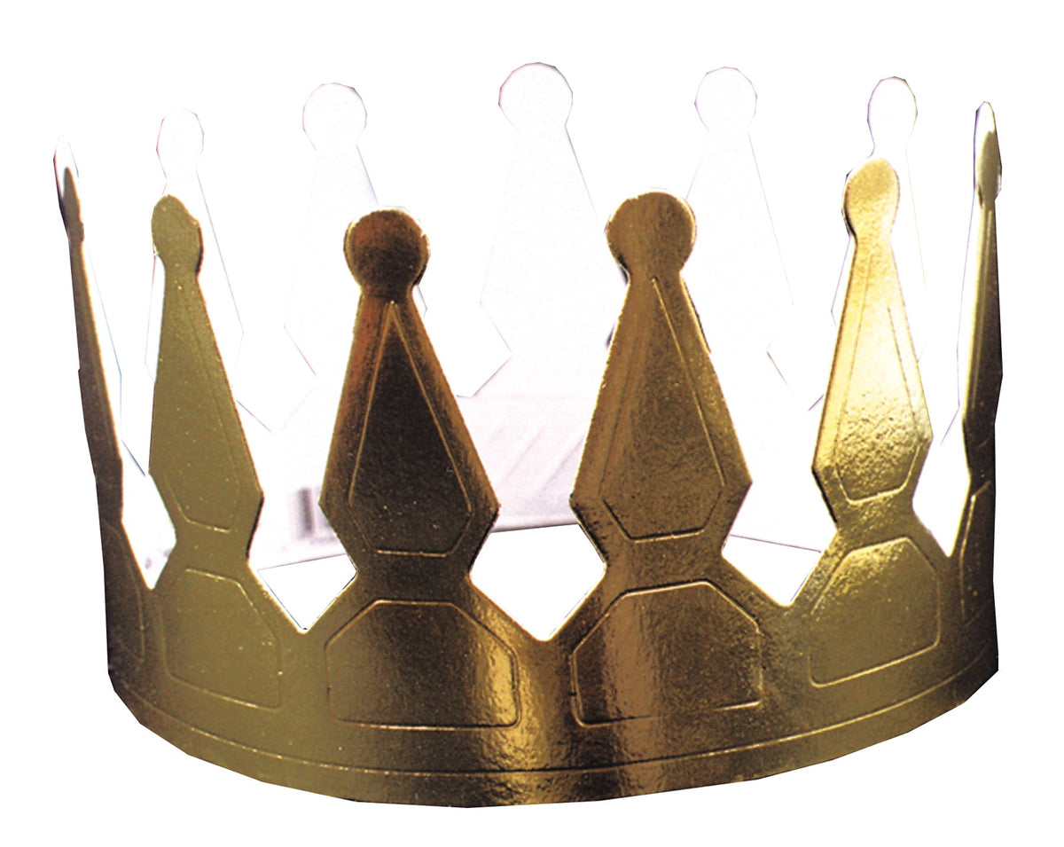 Crowns Gold Foil Halloween Hats & Headpieces - Tophatter Daily Deals