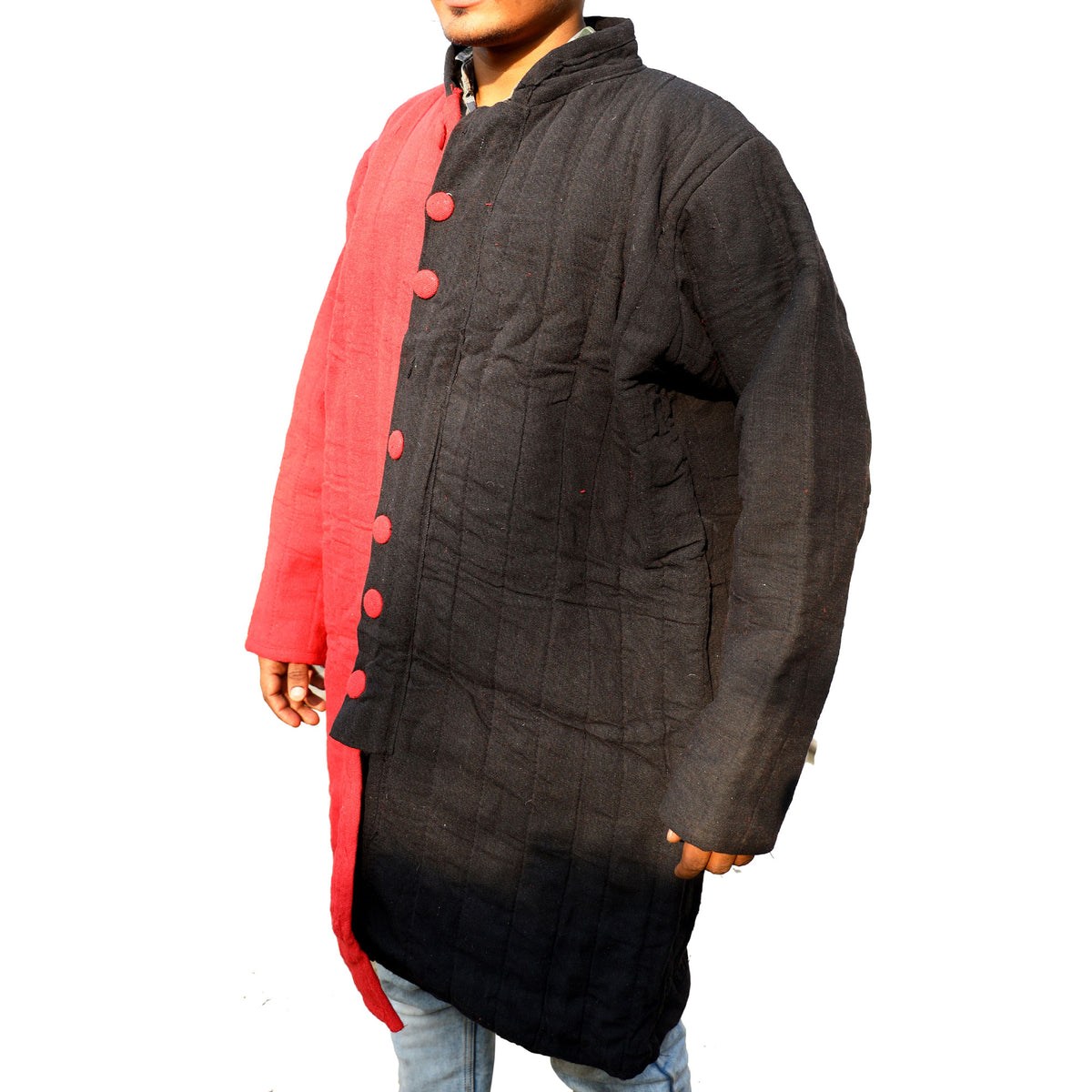 Medieval Thick Padded Gambeson Coat Aketon Jacket Armor - Tophatter's Guns'N'Weapons Store - FREE SHIPPING Collectible Weapons - Tophatter Daily Deals