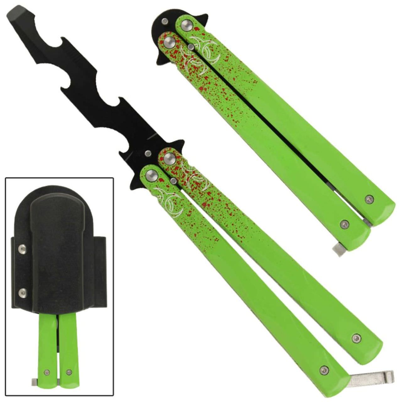 Corpse Horde Practice Butterfly Beverage Opener Multi Tool Collectible Weapons - Tophatter Daily Deals