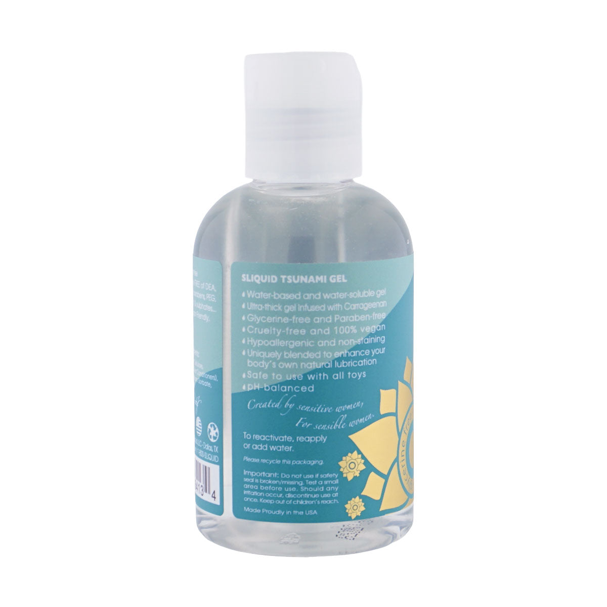 Sliquid Naturals Tsunami (125ml) – Ultra Thick Water-Based Lubricant Gel > Lube > Water Based - Tophatter Daily Deals