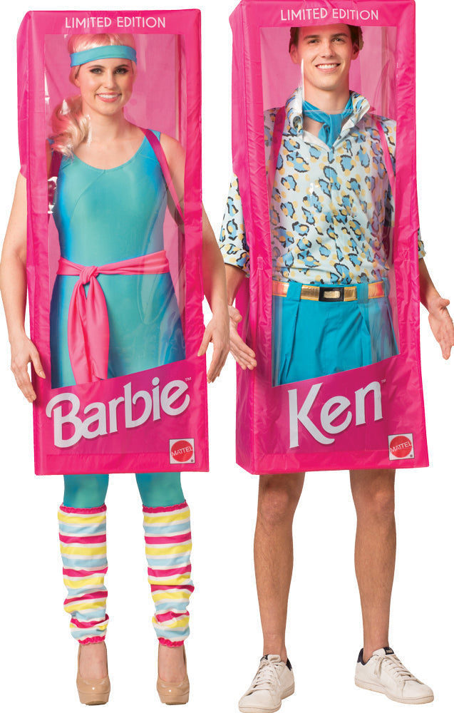 BARBIE BOX AND KEN BOX COUPLE Halloween & Party Essentials - Tophatter Daily Deals