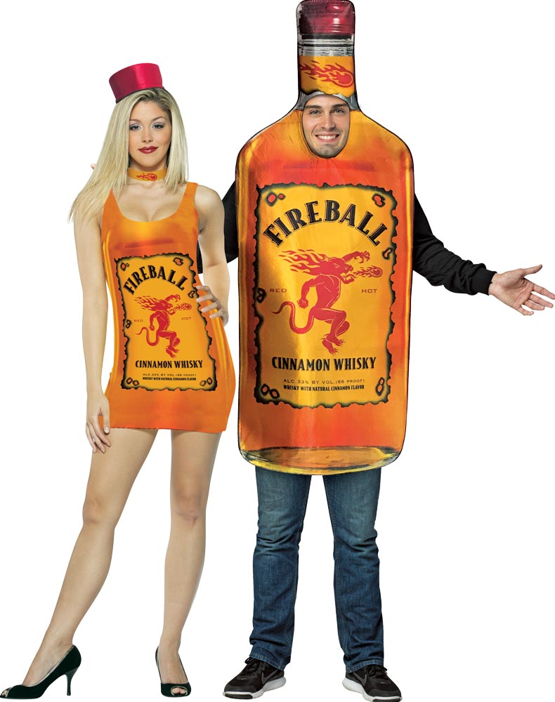 FIREBALL TANK DRESS AND BOTTLE Halloween & Party Essentials - Tophatter Daily Deals