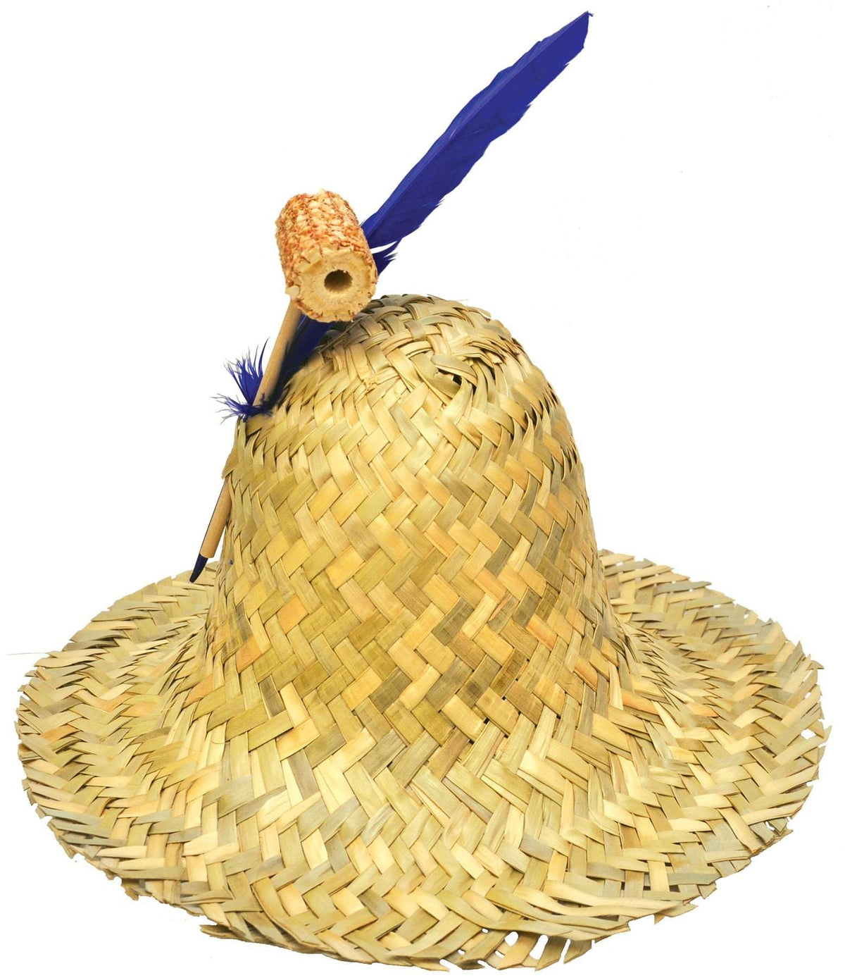 Hillbilly Hat with Pipe Halloween Hats & Headpieces - Tophatter Daily Deals