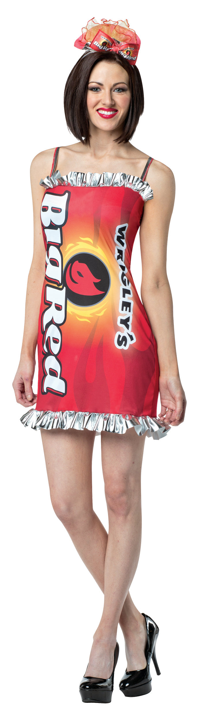 Women's Wrigley's Gum Big Red Dress Halloween Costume Sets - Tophatter Daily Deals