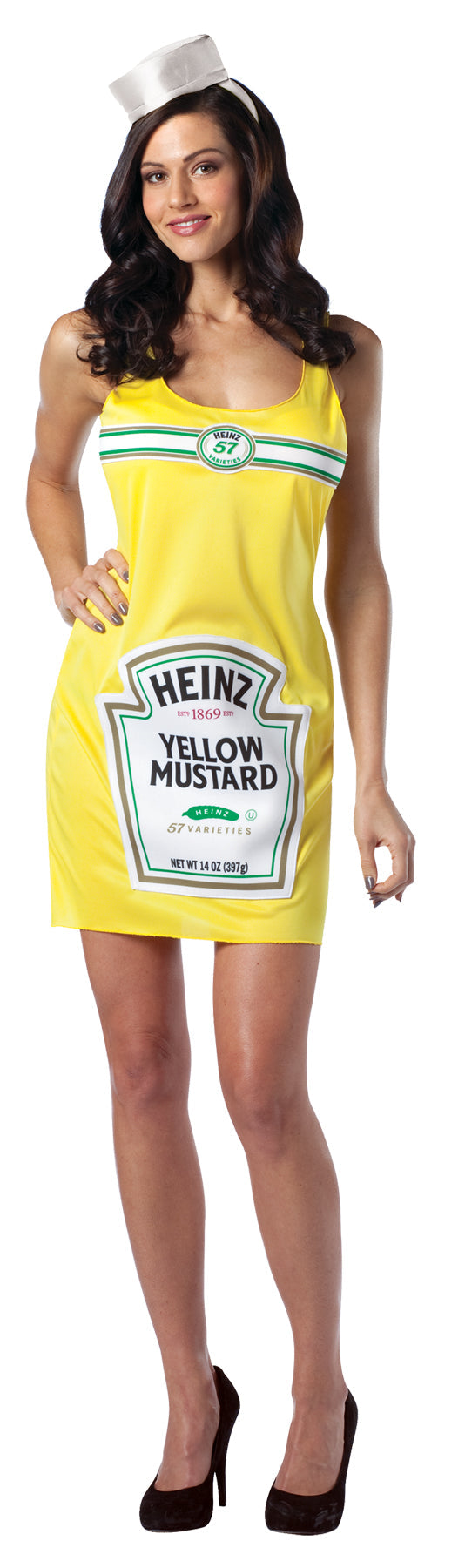Women's Heinz Mustard Bottle Dress Halloween Costume Sets - Tophatter Daily Deals