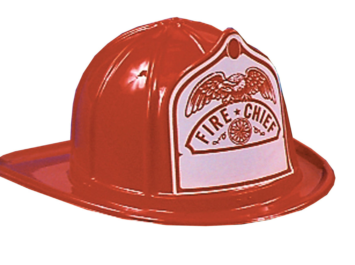 Red Firefighter Helmet Halloween Hats & Headpieces - Tophatter Daily Deals