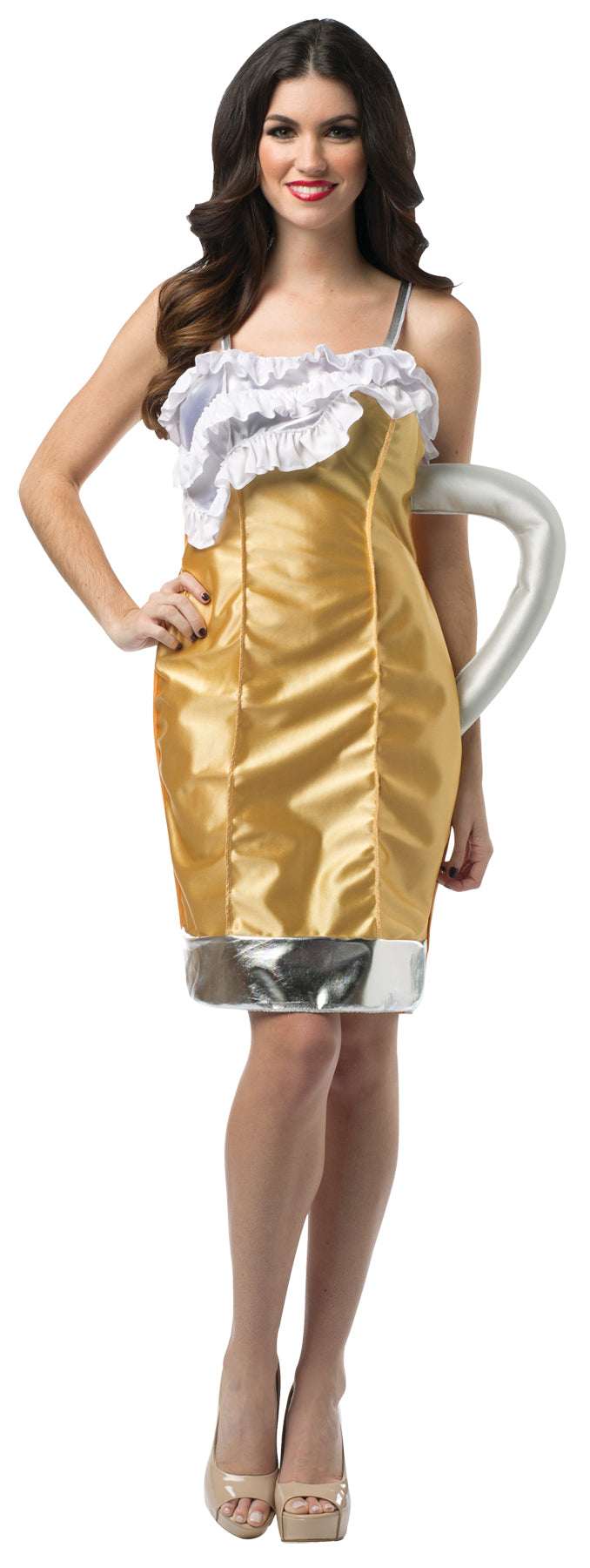 Women's Beer Mug Dress Halloween Costume Sets - Tophatter Daily Deals