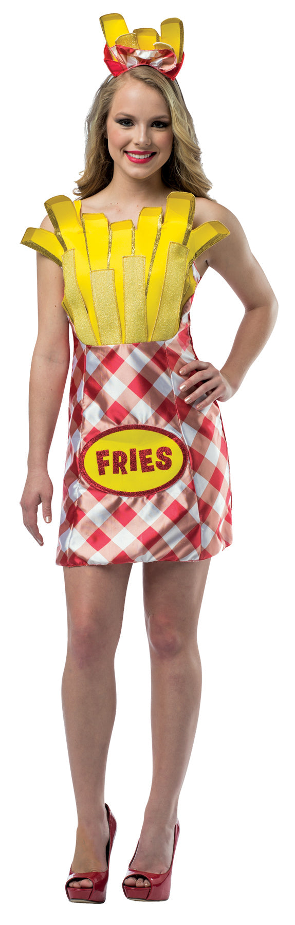 Women's French Fry Foodie Dress Halloween Costume Sets - Tophatter Daily Deals