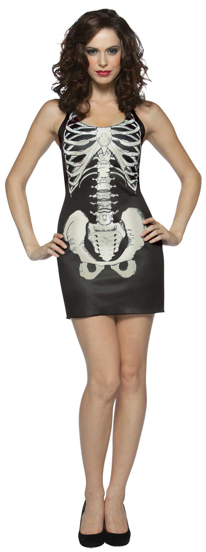 Women's Bones Tank Dress Halloween Costume Sets - Tophatter Daily Deals