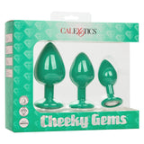 Cheeky Gems Three-Piece Set – Graduated Anal Plugs Set > Anal Range > Butt Plug Kits - Tophatter Daily Deals