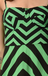 Women's Printed Corset Dress Dresses / Mini - Tophatter Daily Deals