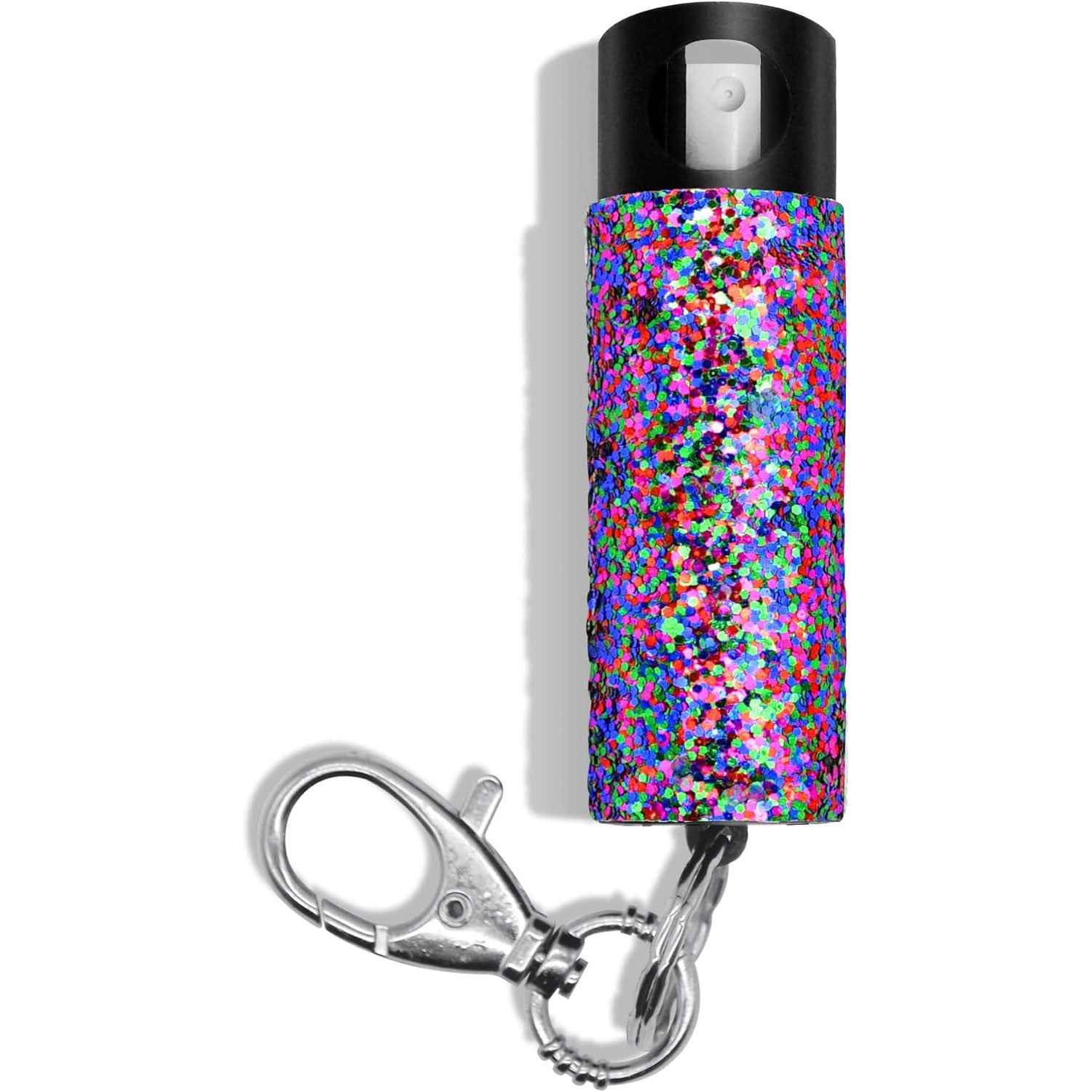 Bling It On Key Ring Self Defense Pepper Spray Amethyst Jeweled Cary Case - Tophatter's Guns'N'Weapons Store Collectible Weapons - Tophatter Daily Deals