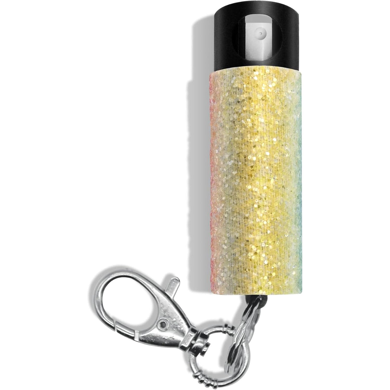 Bling It On Key Ring Self Defense Pepper Spray Aurora Jeweled Cary Case - Tophatter's Guns'N'Weapons Store Collectible Weapons - Tophatter Daily Deals