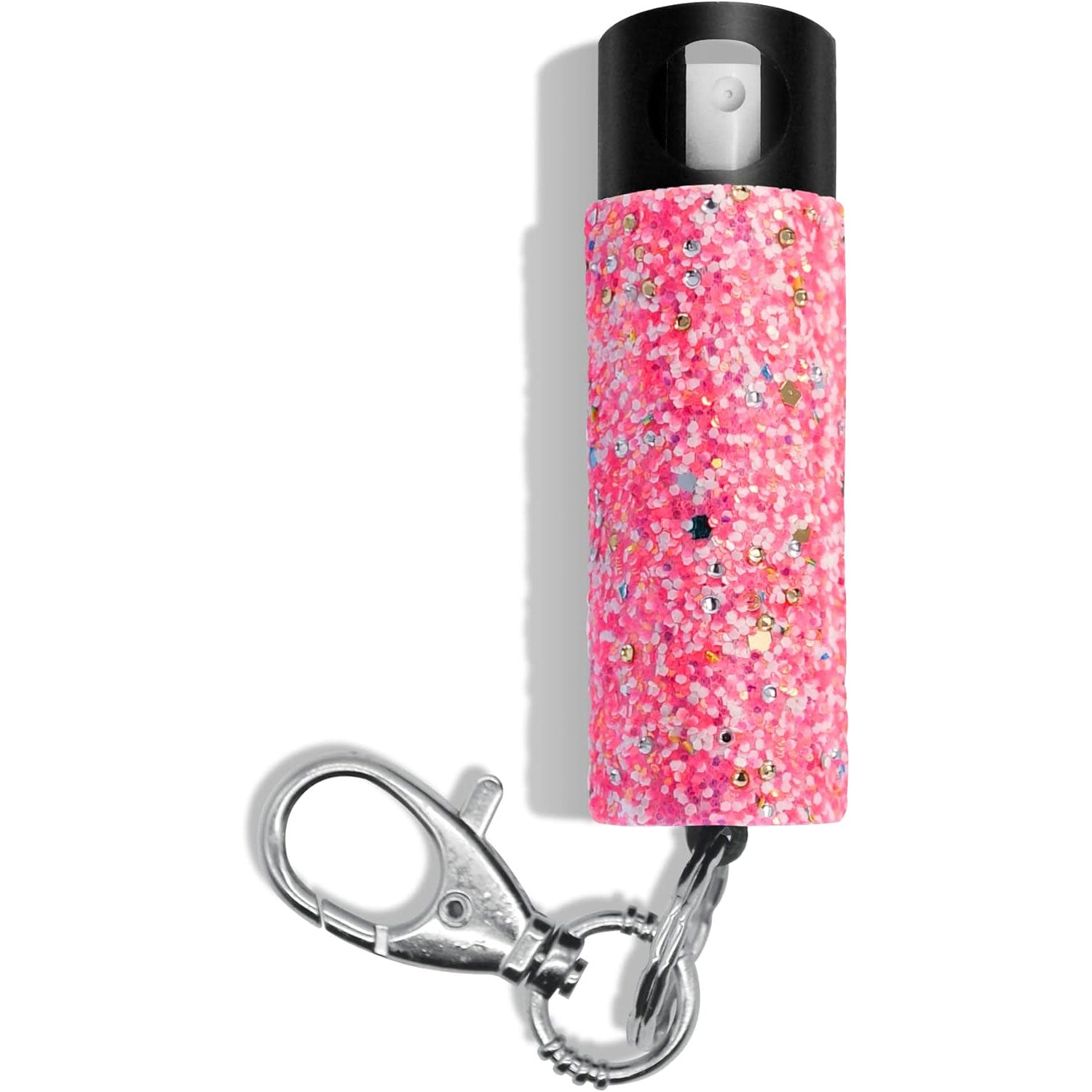 Bling It On Key Ring Self Defense Pepper Spray Confetti Jeweled Cary Case Collectible Weapons - Tophatter Daily Deals