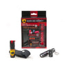 3 Million Volt Concealed Lipstick Stun Gun + Pepper Spray Gift Set Black - TOPHATTER'S ARMORY DEALS Collectible Weapons - Tophatter Daily Deals