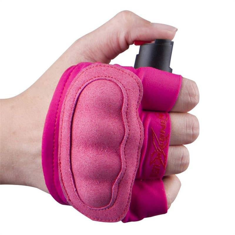 InstaFire Extreme Self Defense Pepper Spray With Knuckle Defense Pink - Tophatter's Guns'N'Weapons Store - FREE SHIPPING Collectible Weapons - Tophatter Daily Deals