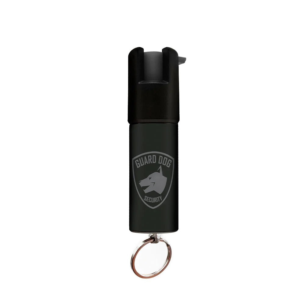Black Keychain Mini Pepper Spray for Self Defense - Safety Twist Top to Prevent Accident - TOPHATTER'S ARMORY DEALS Collectible Weapons - Tophatter Daily Deals