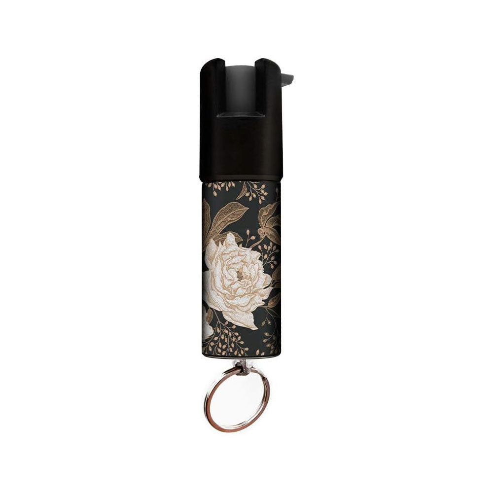 Floral Keychain Mini Pepper Spray for Self Defense - Safety Twist Top to Prevent Accident - Tophatter's Inc. Weapons Store Online Collectible Weapons - Tophatter Daily Deals