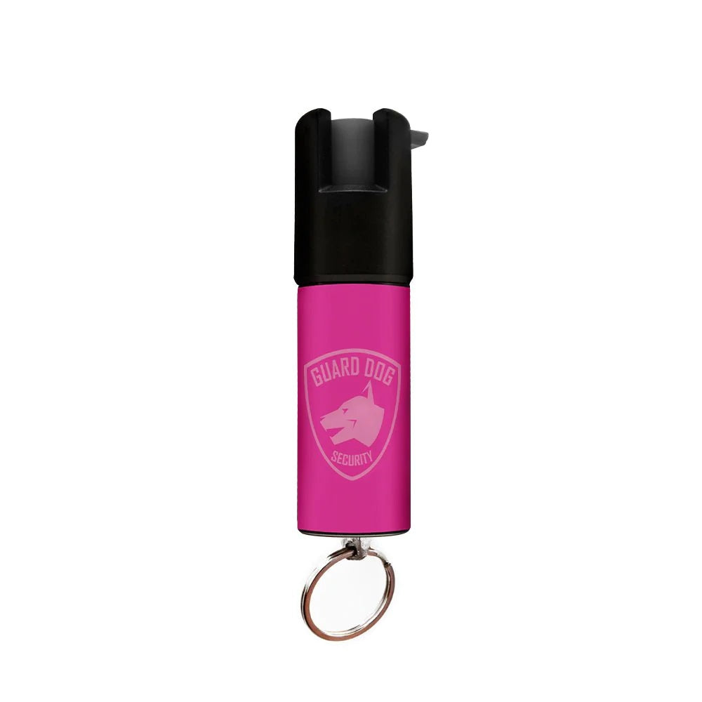 Pink Keychain Mini Pepper Spray for Self Defense - Safety Twist Top to Prevent Accident - Tophatter's Guns'N'Weapons Store Collectible Weapons - Tophatter Daily Deals