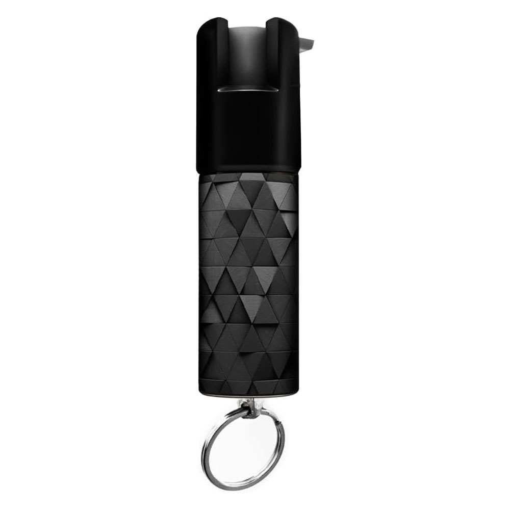 Triangle Keychain Mini Pepper Spray for Self Defense - Safety Twist Top to Prevent Accident Collectible Weapons - Tophatter Daily Deals