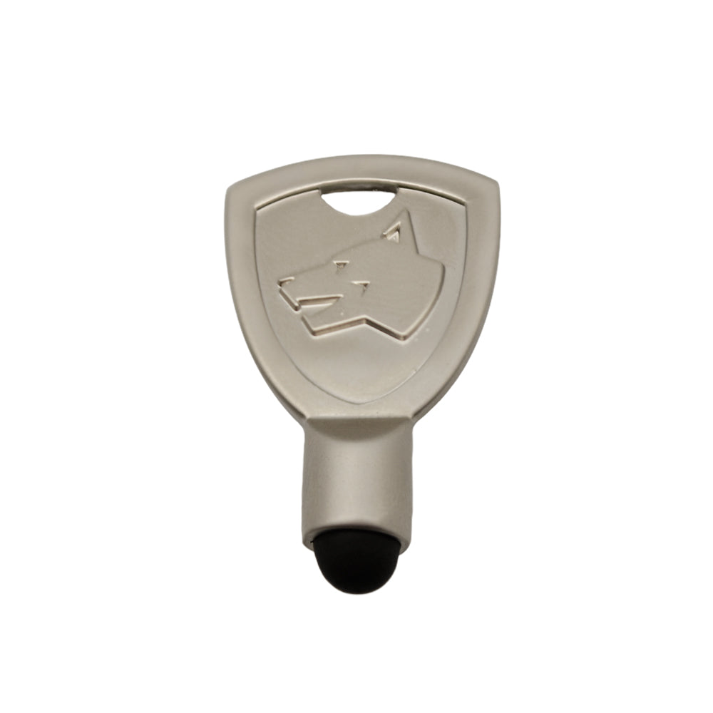 NoTouch Mini Stylus Key Handtool - Touch Screen Stylus Silver Collectible Weapons - Tophatter Daily Deals