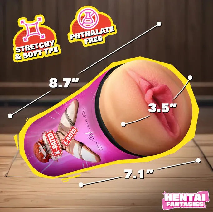 Hentai Fantasies Misato the Shibari Girl – Pussy Masturbator > Sex Toys For Men > Masturbators > Onahole - Tophatter Daily Deals