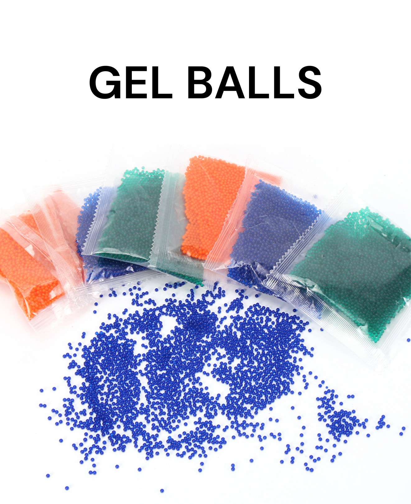 7-8mm Standard Gel Balls Ammo Orbeez Gel Balls - Tophatter Daily Deals