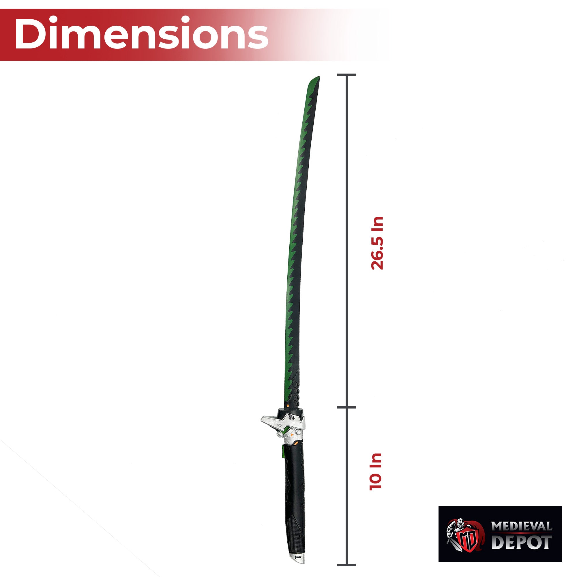 Genji Overwatch Ultimate Dragon Blade Swords - Tophatter Daily Deals