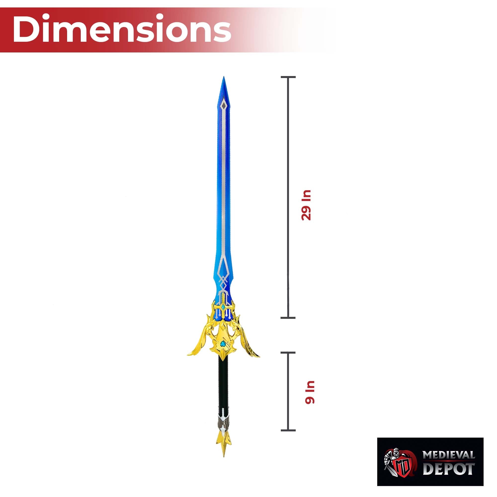 Genshin Impact Freedom-Sworn Sword Swords - Tophatter Daily Deals