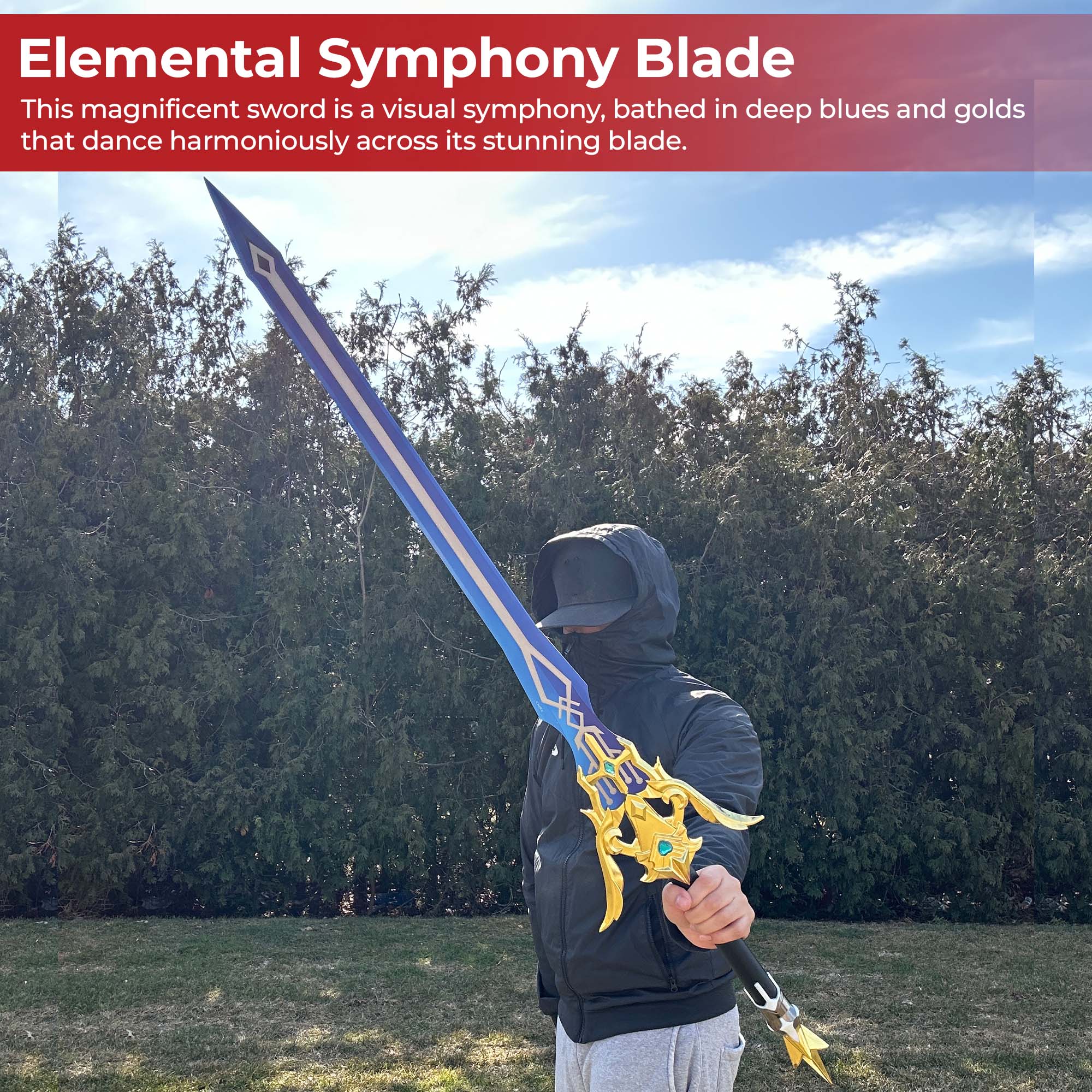 Genshin Impact Freedom-Sworn Sword Swords - Tophatter Daily Deals