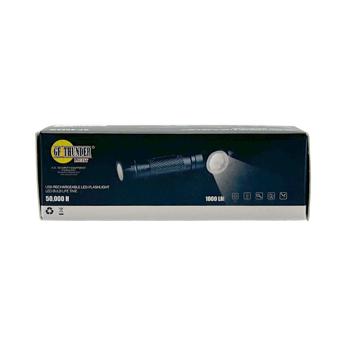 GF Thunder Compact 1000 Lumen Light With Magnetic Base Flashlight - Tophatter Daily Deals