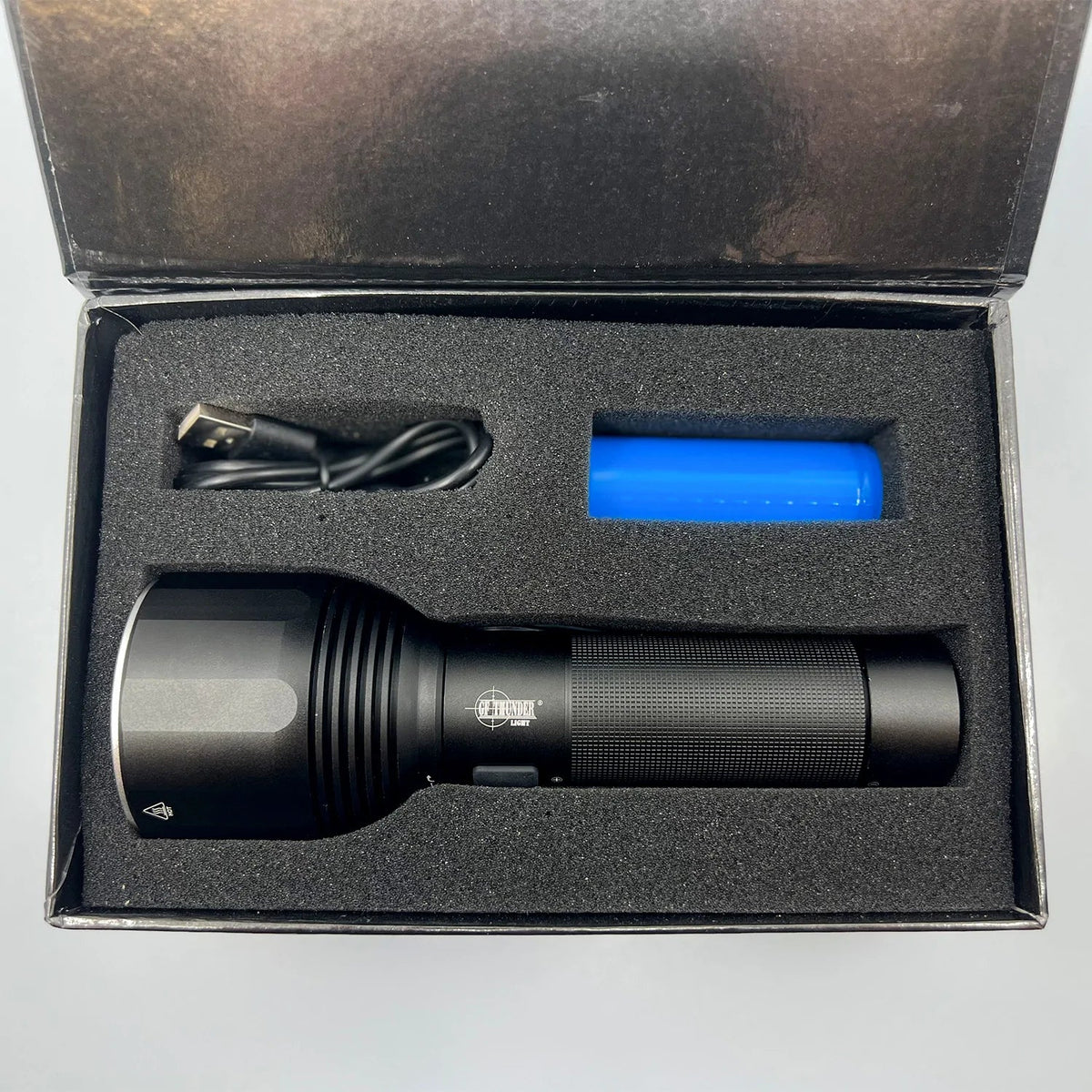 Tactical 2000 Lumens LED Flashlight - Tophatter Daily Deals