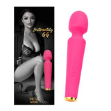Intimately GG The GG Wand Pink Silicone Cordless Vibrator with Gold Accents > Sex Toys > Massage Wands - Tophatter Daily Deals