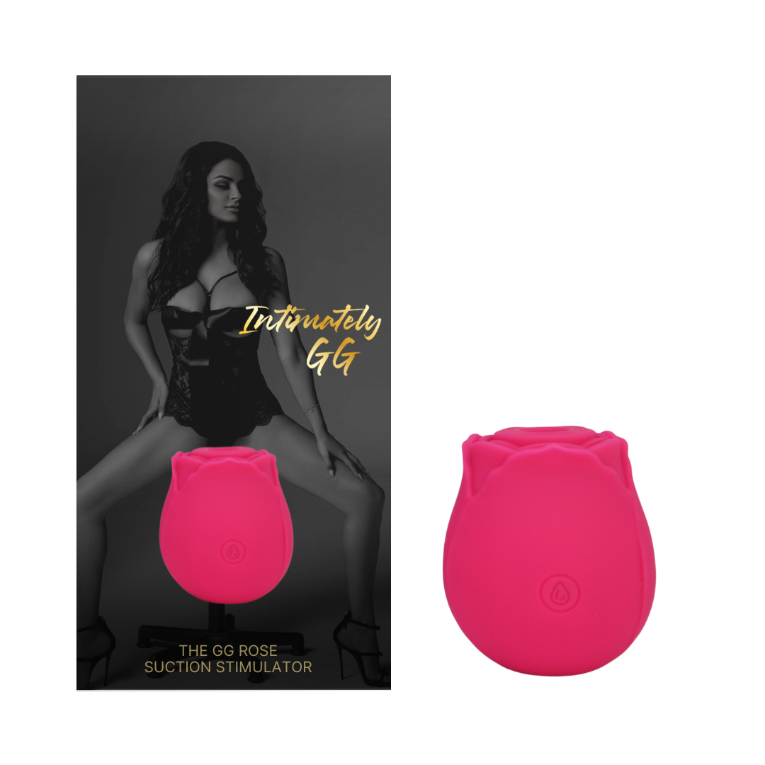 Intimately GG The GG Rose Pink Silicone Suction Stimulator 2.6 Inch Rechargeable > Sex Toys For Ladies > Rose Stimulators - Tophatter Daily Deals
